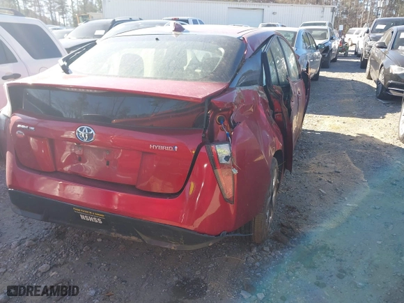 2016 Toyota Prius Four with VIN JTDKARFU3G3526524, listed as a IAAI auction lot 41798589 with 115,956 mi miles. Bid and sale history available at carsss.com. Image 4.