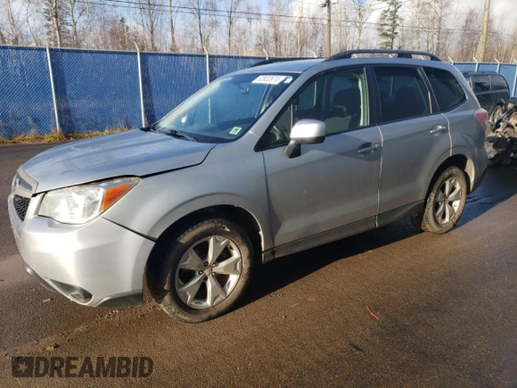 2015 Subaru Forester 2.5i Premium with VIN JF2SJCCC7FH584566, listed as a Copart auction lot 82832874 with 169,609 mi miles and Salvage Title. Bid and sale history available at carsss.com. Image 1.