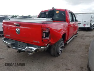 2022 Ram 1500 Laramie with VIN 1C6SRFJT5NN349361, listed as a IAAI auction lot 42342436 with Not provided miles and . Bid and sale history available at DreamBid. Image 4.