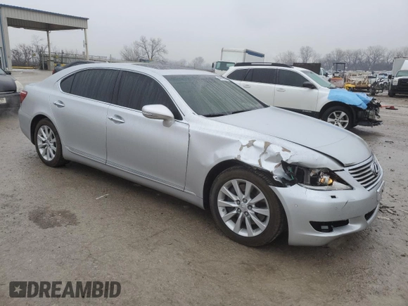 2012 Lexus LS 460 L z VIN JTHDL5EF6C5004160, wystawiony jako Copart lot #43017625 z przebiegiem 132 874 mil mil oraz Szkoda całkowita • Salvage title. Historia ofert i sprzedaży dostępna na DreamBid. Obrazek 4.