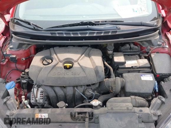 2016 Hyundai Elantra SE with VIN KMHDH4AE9GU545088, listed as a IAAI auction lot 42414150 with 74,924 mi miles and . Bid and sale history available at DreamBid. Image 10.