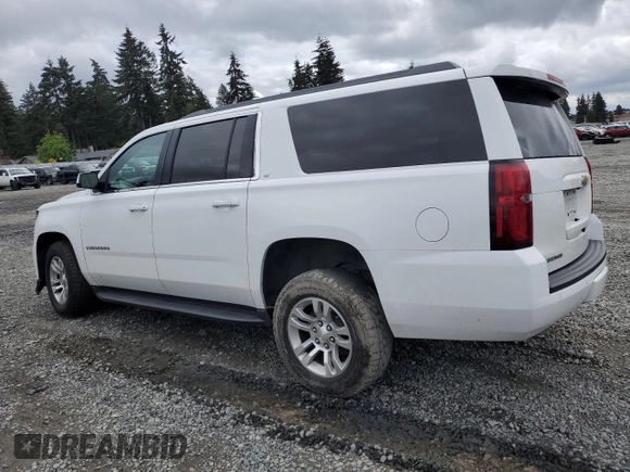 2017 Chevrolet Suburban LT z VIN 1GNSKHKC6HR278232, wystawiony jako Copart lot #57440745 z przebiegiem 121 712 mil mil oraz Szkoda całkowita • Salvage title. Historia ofert i sprzedaży dostępna na DreamBid. Obrazek 2.