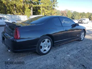 2006 Chevrolet Monte Carlo SS with VIN 2G1WL15C569370054, listed as a Copart auction lot 77416284 with 143,299 mi miles and Clean Title. Bid and sale history available at carsss.com. Image 3.