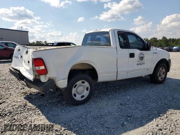 2005 Ford F-150 XL with VIN 1FTRF12255NB10143, listed as a Copart auction lot 67750754 with 250,615 mi miles and Salvage Title. Bid and sale history available at carsss.com. Image 3.