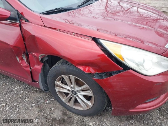 2012 Hyundai Sonata GLS with VIN 5NPEB4AC9CH502061, listed as a IAAI auction lot 41867621 with 97,189 mi miles. Bid and sale history available at carsss.com. Image 6.