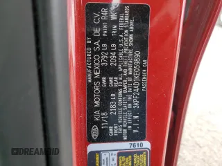 2019 Kia Forte LXS with VIN 3KPF24AD1KE059890, listed as a Copart auction lot 58013165 with 64,748 mi miles and Salvage title. Bid and sale history available at DreamBid. Image 12.