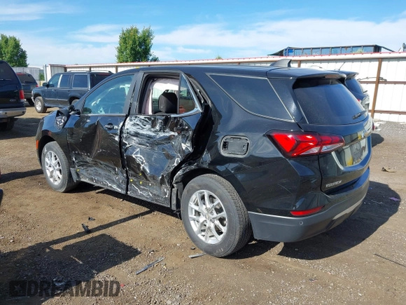 2024 Chevrolet Equinox LT with VIN 3GNAXUEG4RL365267, listed as a IAAI auction lot 42599014 with 22,967 mi miles and . Bid and sale history available at DreamBid. Image 3.