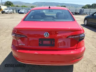 2021 Volkswagen Jetta S with VIN 3VWC57BU1MM002850, listed as a Copart auction lot 55103155 with 19,757 mi miles and Salvage title. Bid and sale history available at DreamBid. Image 6.