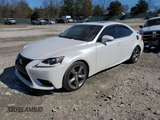 2016 Lexus IS 350 with VIN JTHBE1D24G5026575, listed as a Copart auction lot 46454675 with 102,619 mi miles and Salvage Title. Bid and sale history available at carsss.com. Image 1.