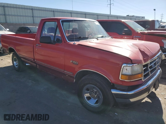 1992 Ford F-150 with VIN 2FTEF15H0NCB08045, listed as a Copart auction lot 81502744 with 139,412 mi miles and Salvage Title. Bid and sale history available at carsss.com. Image 4.