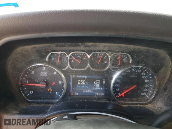 2014 Chevrolet Silverado 1500 LT with VIN 3GCUKREC6EG367958, listed as a Copart auction lot 55169595 with 278,900 mi miles and Salvage Title. Bid and sale history available at DreamBid. Image 9.