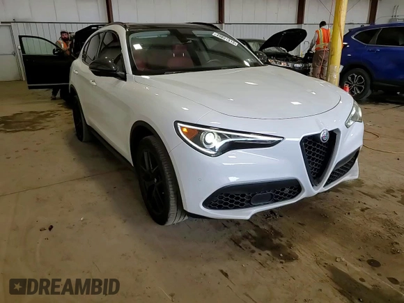 2019 Alfa Romeo Stelvio Ti Sport z VIN ZASPAKBN2K7C43312, wystawiony jako Copart lot #49851515 z przebiegiem 66 732 mil mil oraz Szkoda całkowita • Salvage title. Historia ofert i sprzedaży dostępna na DreamBid. Obrazek 14.