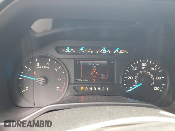 2017 Ford F-150 XL with VIN 1FTEW1CP3HKC39495, listed as a Copart auction lot 63868525 with 73,841 mi miles and Salvage title. Bid and sale history available at DreamBid. Image 9.