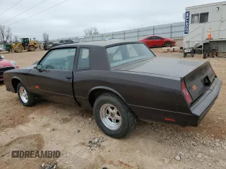 1985 Chevrolet Monte Carlo Sport SS с VIN 1G1GZ37G2FR216146, выставлен на аукционе Copart как лот 44599075 с пробегом 98 095 миль миль и Чистый • Clean title. История ставок и продаж доступна на DreamBid. Изображение 2.