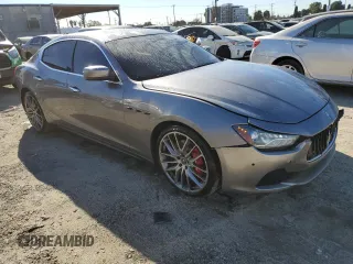 2016 Maserati Ghibli S Q4 z VIN ZAM57RTA6G1172334, wystawiony jako Copart lot #85338024 z przebiegiem 109 516 mil mil oraz Szkoda całkowita • Salvage title. Historia ofert i sprzedaży dostępna na DreamBid. Obrazek 4.