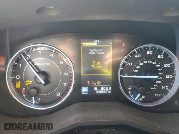 2019 Subaru Ascent Touring z VIN 4S4WMARD7K3460392, wystawiony jako Copart lot #57252205 z przebiegiem 68 997 mil mil oraz Nie do naprawy • Non repairable. Historia ofert i sprzedaży dostępna na DreamBid. Obrazek 9.