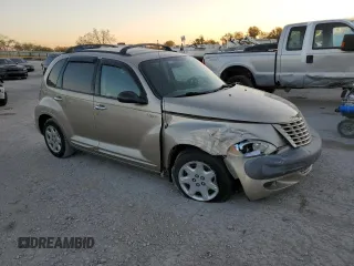 2002 Chrysler PT Cruiser with VIN 3C4FY48B12T373585, listed as a Copart auction lot 77025274 with 131,519 mi miles and Salvage Title. Bid and sale history available at DreamBid. Image 4.
