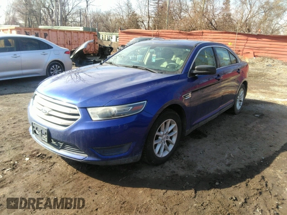 2014 Ford Taurus SE with VIN 1FAHP2D82EG167913, listed as a IAAI auction lot 41710659 with 155,738 mi miles. Bid and sale history available at carsss.com. Image 2.