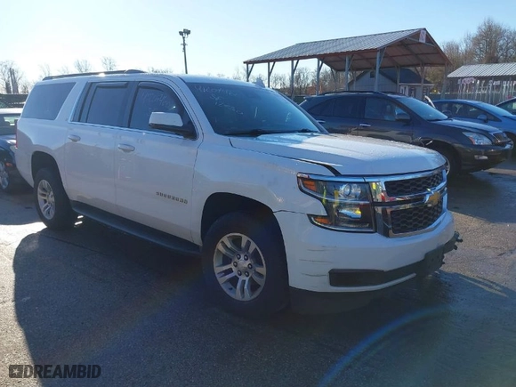 2016 Chevrolet Suburban LT with VIN 1GNSKHKC4GR248452, listed as a IAAI auction lot 41207460 with 172,455 mi miles. Bid and sale history available at carsss.com. Image 1.