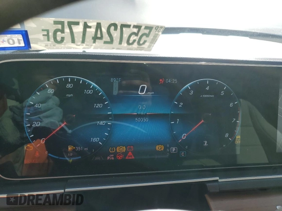 2022 Mercedes-Benz GLE 350 z VIN 4JGFB4JB3NA617269, wystawiony jako Copart lot #55724175 z przebiegiem 50 050 mil mil oraz Szkoda całkowita • Salvage title. Historia ofert i sprzedaży dostępna na DreamBid. Obrazek 9.