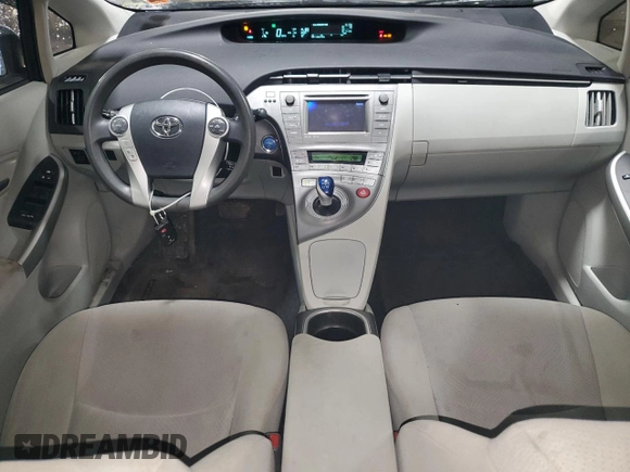 2014 Toyota Prius Four with VIN JTDKN3DU2E1757430, listed as a Copart auction lot 49636195 with 136,818 mi miles and Salvage Title. Bid and sale history available at carsss.com. Image 8.