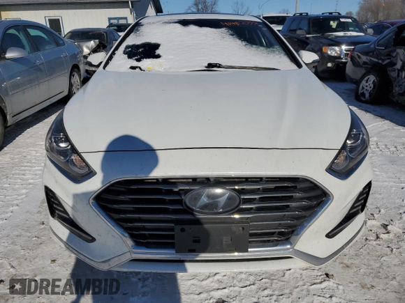 2018 Hyundai Sonata Sport with VIN 5NPE34AFXJH645217, listed as a Copart auction lot 41487055 with 95,872 mi miles and Salvage Title. Bid and sale history available at carsss.com. Image 5.