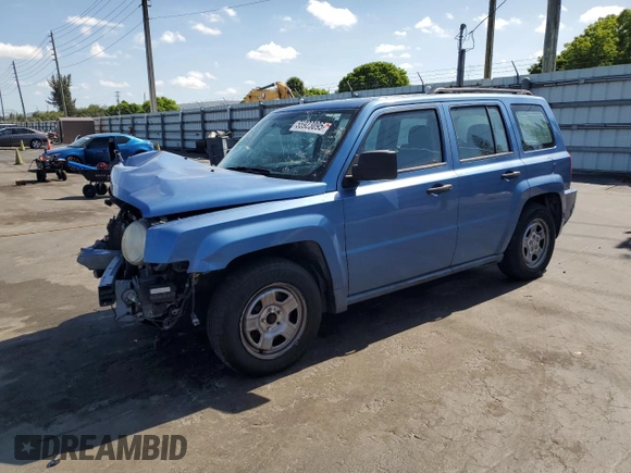 2007 Jeep Patriot Sport z VIN 1J8FT28W87D358027, wystawiony jako Copart lot #55923095 z przebiegiem 174 274 mil mil oraz Szkoda całkowita • Salvage title. Historia ofert i sprzedaży dostępna na DreamBid. Obrazek 1.