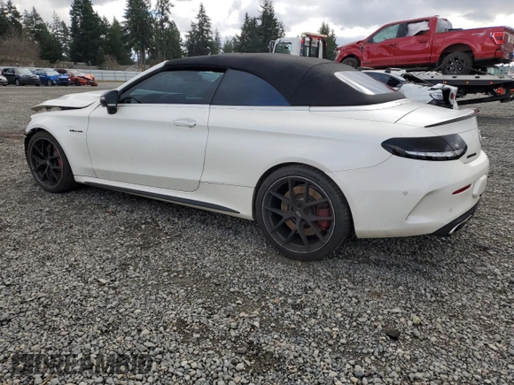 2017 Mercedes-Benz C 63 S AMG with VIN WDDWK8HB9HF454092, listed as a Copart auction lot 79309673 with 57,667 mi miles and . Bid and sale history available at DreamBid. Image 2.