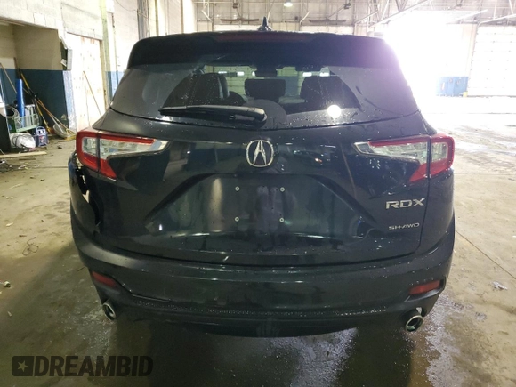 2020 Acura RDX w/Technology Pkg with VIN 5J8TC2H50LL040616, listed as a Copart auction lot 49411474 with 15,468 mi miles. Bid and sale history available at carsss.com. Image 6.