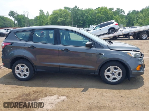 2018 Ford Escape S with VIN 1FMCU0F7XJUA46298, listed as a IAAI auction lot 42441527 with 57,508 mi miles and . Bid and sale history available at DreamBid. Image 13.