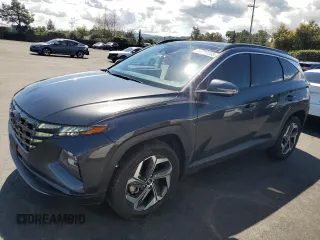 2023 Hyundai Tucson Limited with VIN 5NMJECAE2PH232756, listed as a Copart auction lot 51710035 with 37,252 mi miles and Salvage Title. Bid and sale history available at carsss.com. Image 1.