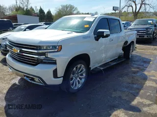 2021 Chevrolet Silverado 1500 High Country with VIN 3GCUYHET6MG128594, listed as a IAAI auction lot 41900736 with 51,680 mi miles. Bid and sale history available at carsss.com. Image 2.