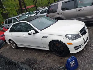 2012 Mercedes-Benz C-Class C 300 Sport with VIN WDDGF8BB0CR230458, listed as a IAAI auction lot 41970081 with 149,403 mi miles. Bid and sale history available at carsss.com. Image 13.