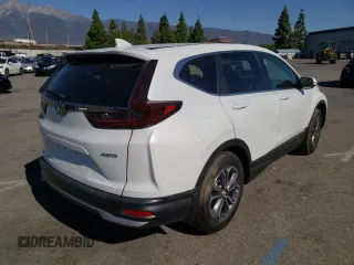 2022 Honda CR-V EX with VIN 7FARW2H57NE038680, listed as a Copart auction lot 64337872 with 498 mi miles. Bid and sale history available at carsss.com. Image 4.