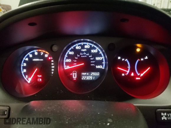 2005 Acura MDX Touring with VIN 2HNYD18705H552349, listed as a Copart auction lot 48758475 with 223,091 mi miles and Salvage title. Bid and sale history available at DreamBid. Image 9.