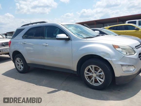 2016 Chevrolet Equinox LT with VIN 2GNALCEK9G1165901, listed as a IAAI auction lot 42225830 with 131,981 mi miles and . Bid and sale history available at DreamBid. Image 13.