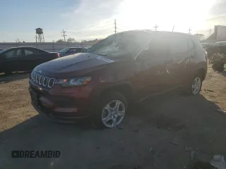 2022 Jeep Compass Sport с VIN 3C4NJDAB7NT221115, выставлен на аукционе Copart как лот 76898554 с пробегом 16 776 миль миль и Списание • Salvage title. История ставок и продаж доступна на DreamBid. Изображение 1.