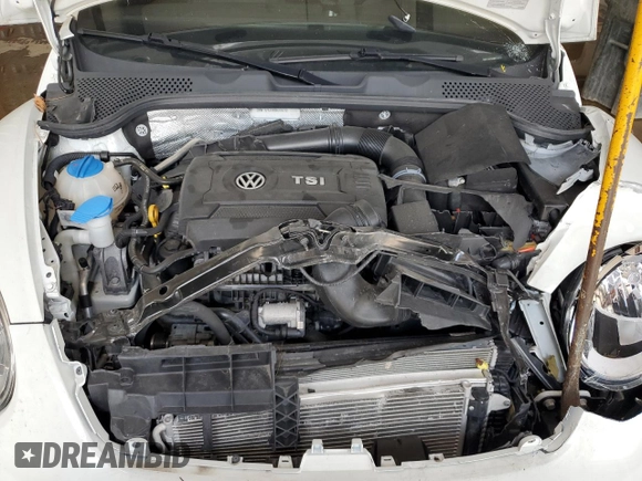 2017 Volkswagen Beetle Fleet with VIN 3VWF17AT9HM613412, listed as a Copart auction lot 62344475 with 52,340 mi miles and Salvage title. Bid and sale history available at DreamBid. Image 11.