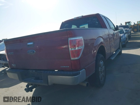 2014 Ford F-150 XL with VIN 1FTEX1CM9EFB16548, listed as a IAAI auction lot 41743490 with 232,325 mi miles and . Bid and sale history available at DreamBid. Image 4.