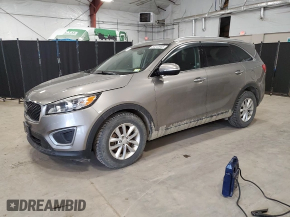 2016 Kia Sorento LX with VIN 5XYPGDA37GG061778, listed as a Copart auction lot 50343905 with 97,315 mi miles and Non Repairable. Bid and sale history available at carsss.com. Image 1.