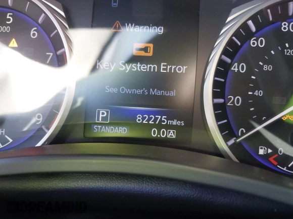 2018 Infiniti Q60 Luxe with VIN JN1EV7EK9JM340755, listed as a IAAI auction lot 41870273 with 82,275 mi miles and . Bid and sale history available at carsss.com. Image 15.