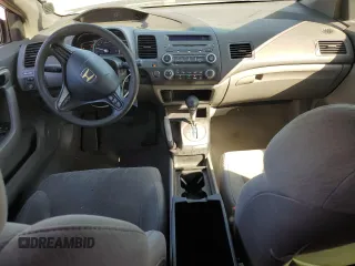 2007 Honda Civic Cpe LX with VIN 2HGFG12657H563632, listed as a Copart auction lot 73558664 with 166,144 mi miles and Salvage Title. Bid and sale history available at carsss.com. Image 8.