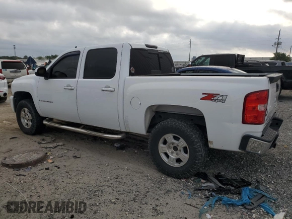 2007 Chevrolet Silverado 1500 LTZ with VIN 2GCEK13M971550199, listed as a Copart auction lot 54595125 with 191,771 mi miles and Salvage Title. Bid and sale history available at carsss.com. Image 2.