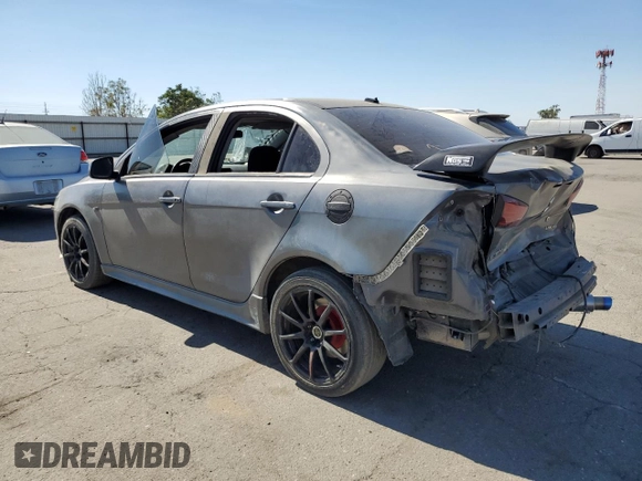 2009 Mitsubishi Lancer GTS with VIN JA3AU86W29U006129, listed as a Copart auction lot 61175054 with 158,318 mi miles and Salvage Title. Bid and sale history available at carsss.com. Image 2.