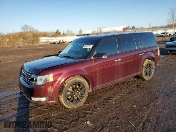 2019 Ford Flex SEL with VIN 2FMHK6C83KBA28437, listed as a Copart auction lot 48343215 with 123,610 mi miles and Salvage Title. Bid and sale history available at carsss.com. Image 1.
