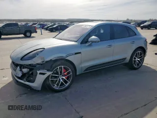 2022 Porsche Macan S z VIN WP1AG2A51NLB21940, wystawiony jako Copart lot #49632685 z przebiegiem 25 055 mil mil oraz Szkoda całkowita • Salvage title. Historia ofert i sprzedaży dostępna na DreamBid. Obrazek 1.