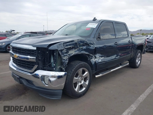 2017 Chevrolet Silverado 1500 LT with VIN 3GCPCREC3HG445305, listed as a IAAI auction lot 41894025 with 84,357 mi miles. Bid and sale history available at carsss.com. Image 2.