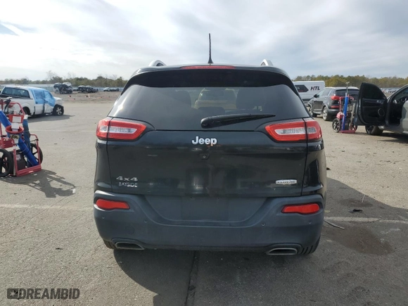 2016 Jeep Cherokee Latitude with VIN 1C4PJMCS8GW144905, listed as a Copart auction lot 45677825 with 144,876 mi miles and Salvage Title. Bid and sale history available at carsss.com. Image 6.