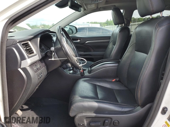 2017 Toyota Highlander Limited с VIN 5TDDZRFH7HS371965, выставлен на аукционе Copart как лот 65534405 с пробегом 254 178 миль миль и Чистый • Clean title. История ставок и продаж доступна на DreamBid. Изображение 7.