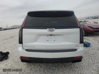 2023 Cadillac Escalade Sport Platinum with VIN 1GYS3GKLXPR495615, listed as a Copart auction lot 87483964 with 14,214 mi miles and Salvage Title. Bid and sale history available at carsss.com. Image 6.